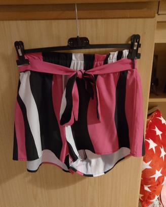 short s vita alta con fantasia vivace