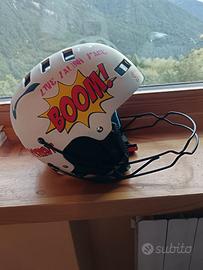 Casco slalom Bullski regolabile omologato Fisi