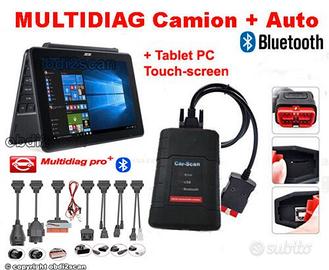 Diagnosi Auto Professionale Multimarca 2026 Tablet