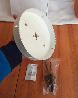 sega a tazza 200mm  bimetallica , varie misure dis