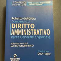Compendio di DIRITTO AMMINISTRATIVO - Garofoli