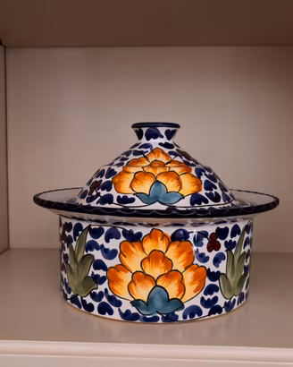 Biscottiera ceramica siciliana