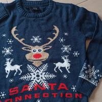 maglione Natalizio tg 12/13 anni