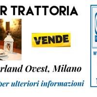 428/24 BAR TRATTORIA nell'Hinterland Ovest
