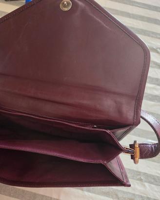 borsa tracolla Cartier colore Borgogna 