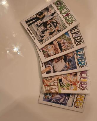 One Piece manga volumi 6-7-8-9-10 – Eiichiro Oda