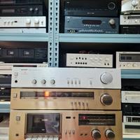 Sharp SM 15 amplificatore con Tuner e piastra