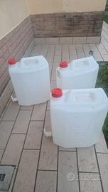 Taniche per liquidi potabile