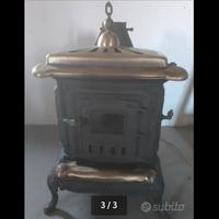 Stufa antica a legna