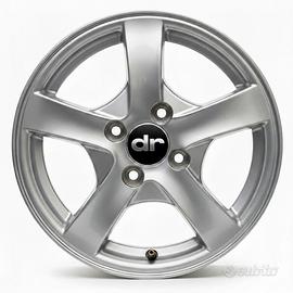 4 cerchi lega dr1 rio hyundai i20 getz r14 lt314