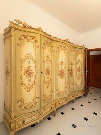 Camera da Letto Stile Veneziano Dipinta a Mano