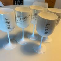 Set 5 calci champagne Moet & Chandon