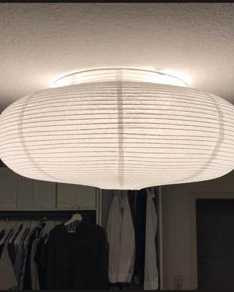 IKEA VÄTE plafoniera in carta di riso