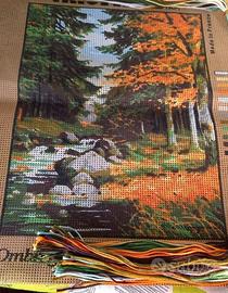 Ricamo: Canovaccio stampato