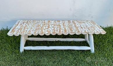 Panca in legno stile Bali