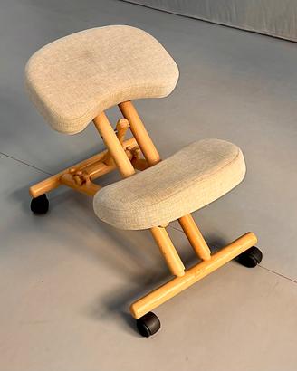 Sedia ergonomica con rotelle cinius