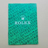 BOOKLET ROLEX TRANSLATION ANNO 1996