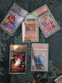 lotto carta gradata Pokemon 