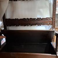 Cassettone con spalliera