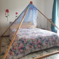 baldacchino Piramide in legno