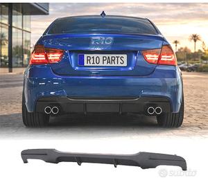 DIFFUSORE BMW E90 E91 LOOK M3 NERO OPACO