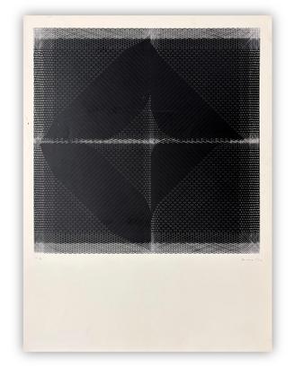 Quadro serigrafia di Rocco Borella (1920-1994)