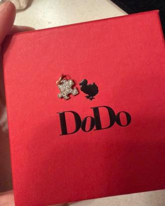 Ciondolo originale Dodo in oro rosa e diamanti
