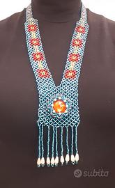 collana con perline Vintage anni 70, originale