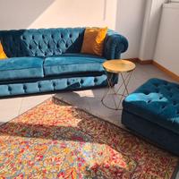 Divano Battista di Dondi salotti, Chester 2 posti