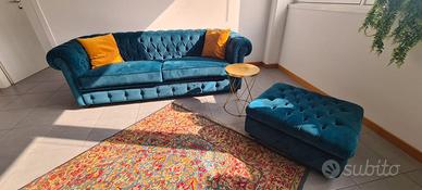 Divano Battista di Dondi salotti, Chester 2 posti