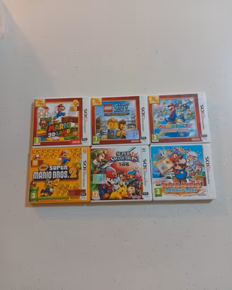 Lotto giochi Nintendo 2DS/3DS