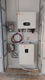 Kit 15kw fotovoltaico 8kw accumulo off grid litio