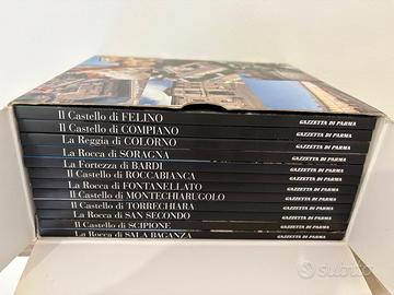 Collana libri Castelli del Parmense 12 volumi