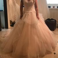 Abito da sposa Nicole rosa chiaro
