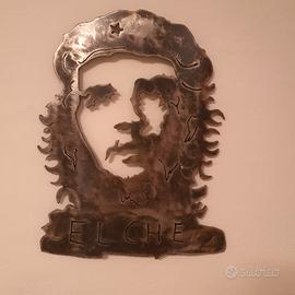 lamiera in ferro "El Che" di Valery