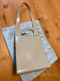 Borsa vernice grigia Furla