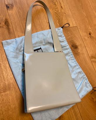 Borsa vernice grigia Furla
