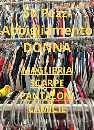 Lotto 50 PEZZI Donna