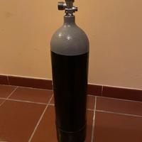 Bombola per osmosi acquario con regolatore.