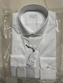 Set 2 Camicie Xacus Bianche Slim Fit - NUOVE