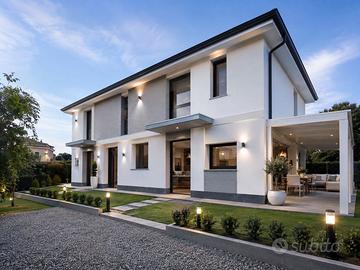 Carini villa bifamiliare nuova costruzione 120mq
