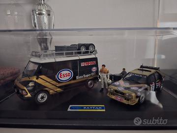 Diorama Delta S4 team grifone 1/43
