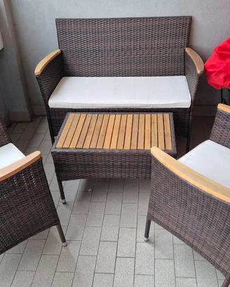 set per terrazzo ed esterni