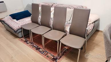 Set 4 sedie da sala pranzo o cucina