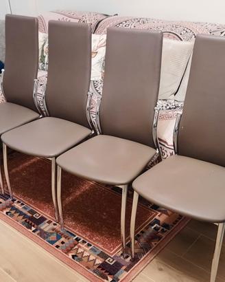 Set 4 sedie da sala pranzo o cucina