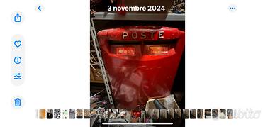 Cassetta postale con chiave