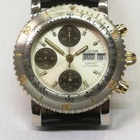 Bulova chrono automatico acciaio anni '90