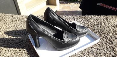 Scarpe on sale plateau nere