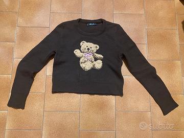 Maglione con orsacchiotto