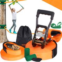 Kit Slackline con Linea di Allenamento da 18,3m